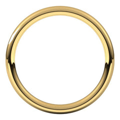 18K Yellow Gold 2 mm Comfort-Fit European-Style Band Size 6.5