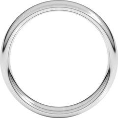 Continuum Sterling Silver 5 mm Comfort-Fit European-Style Band Size 8