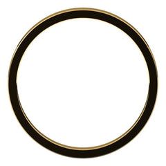 14K Yellow Gold 2 mm Flat Band Size 10