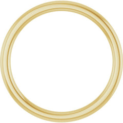 14K Yellow Gold 1.5 mm Comfort-Fit European-Style Band Size 6