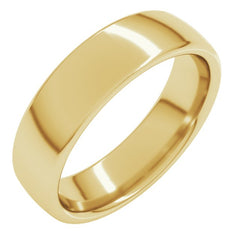 18K Yellow Gold 5.5 mm Comfort-Fit European-Style Band Size 8.5