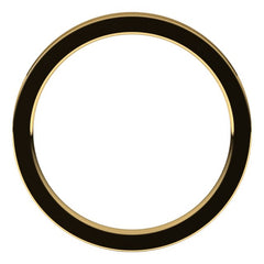 14K Yellow Gold 2 mm Comfort-Fit Flat Band Size 5