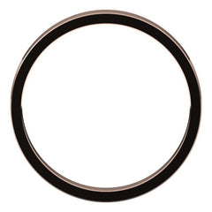 14K Rose Gold 2.5 mm Flat Band Size 11