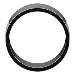 Sterling Silver 10 mm Flat Band Size 5.5
