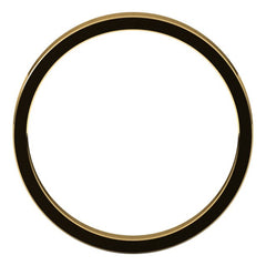 10K Yellow Gold 2.5 mm Flat Band Size 5