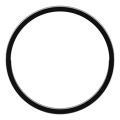 14K White Gold 1 mm Ultra-Lightweight Flat Band Size 6.5