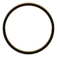 14K Yellow Gold 1.5 mm Ultra-Lightweight Flat Band Size 4.5
