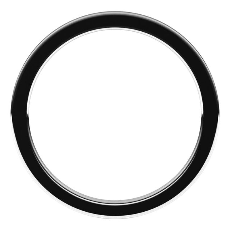 Platinum 1 mm Comfort-Fit Flat Band Size 6