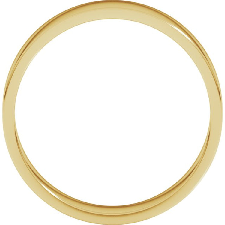 10K Yellow Gold 5.5 mm Flat Band Size 9