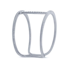 0.04ct 14k White Gold Diamond Lady's Ring