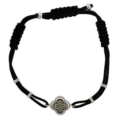 0.40ct 14k White Gold White & Champagne Diamond Bracelet