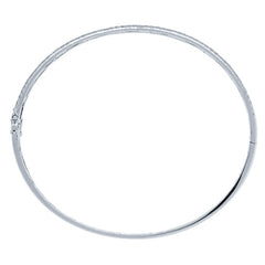 1.96ct 14k White Gold Diamond Bangle