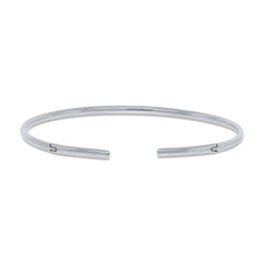 0.50ct 14k White Gold Diamond Bangle