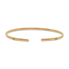 0.50ct 14k Yellow Gold Diamond Bangle