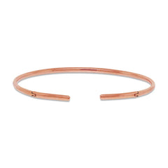 0.50ct 14k Rose Gold Diamond Bangle