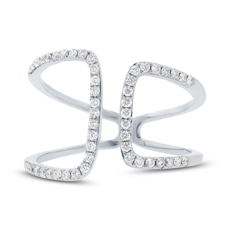0.32ct 14k White Gold Diamond Lady's Ring