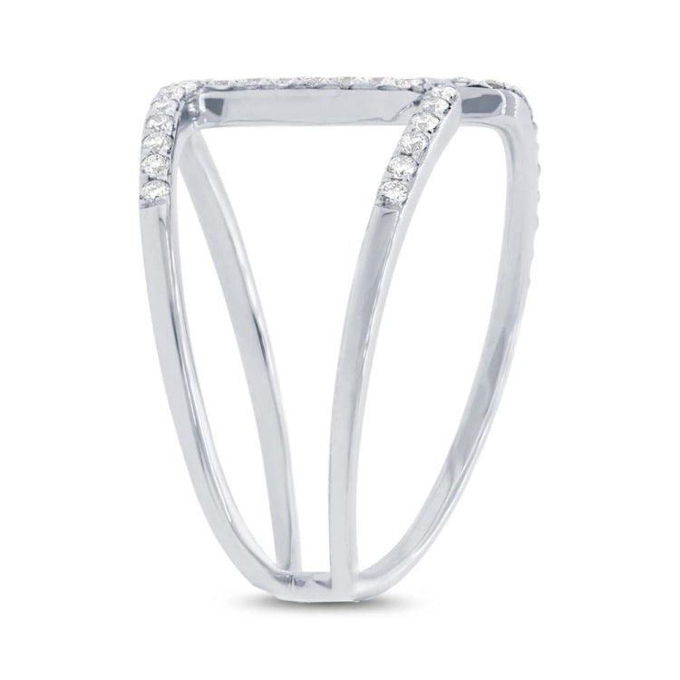 0.32ct 14k White Gold Diamond Lady's Ring