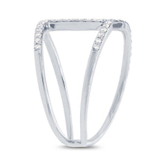 0.32ct 14k White Gold Diamond Lady's Ring