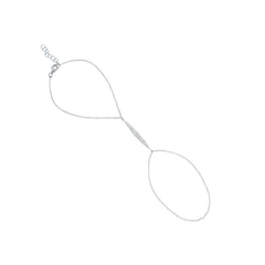 0.17ct 14k White Gold Diamond Lady's Bracelet