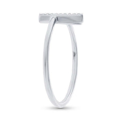 0.06ct 14k White Gold Diamond Lady's Ring