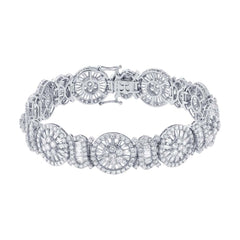 11.65ct 18k White Gold Diamond Lady's Bracelet