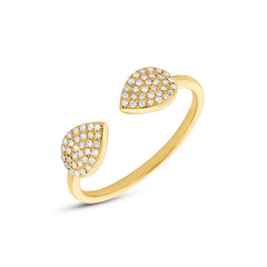 0.18ct 14k Yellow Gold Diamond Lady's Ring