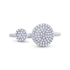 0.22ct 14k White Gold Diamond Lady's Ring