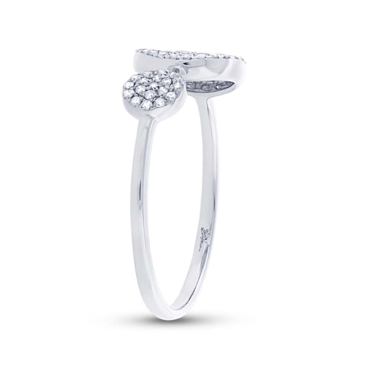 0.22ct 14k White Gold Diamond Lady's Ring