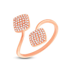 0.25ct 14k Rose Gold Diamond Lady's Ring