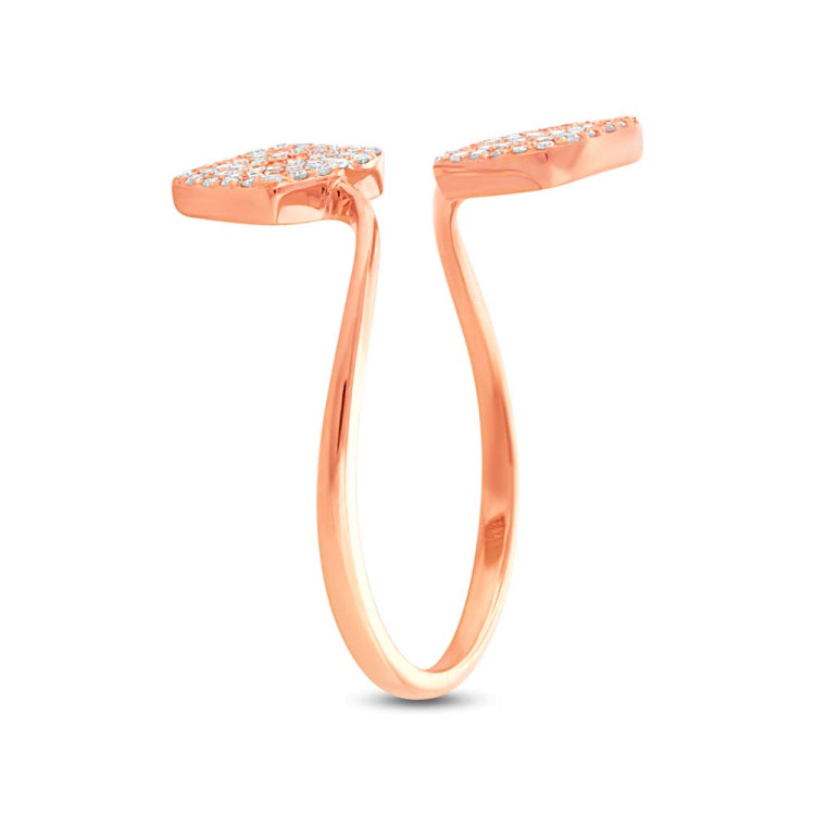 0.25ct 14k Rose Gold Diamond Lady's Ring