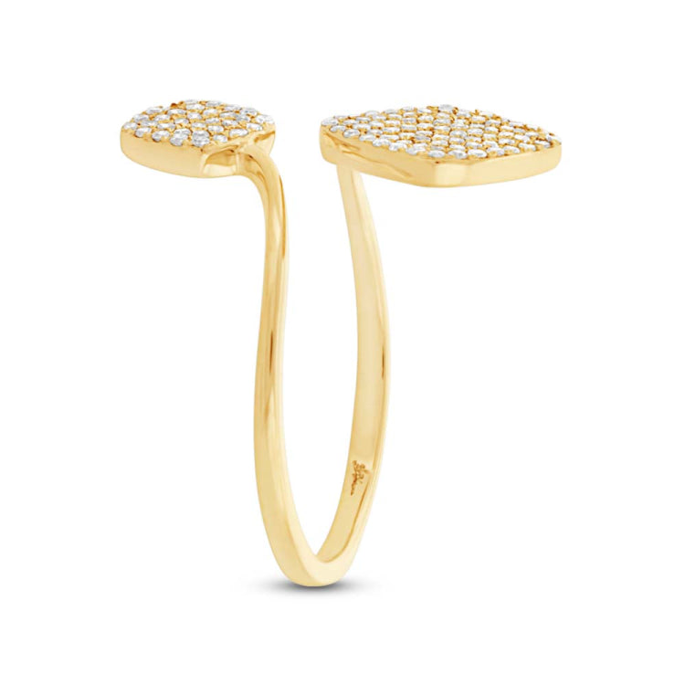 0.31ct 14k Yellow Gold Diamond Lady's Ring