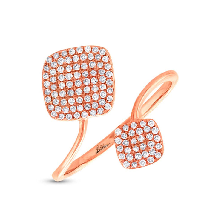 0.31ct 14k Rose Gold Diamond Lady's Ring