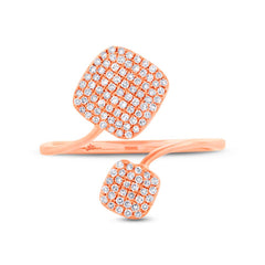 0.31ct 14k Rose Gold Diamond Lady's Ring