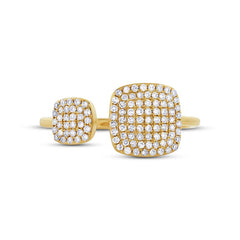 0.31ct 14k Yellow Gold Diamond Lady's Ring