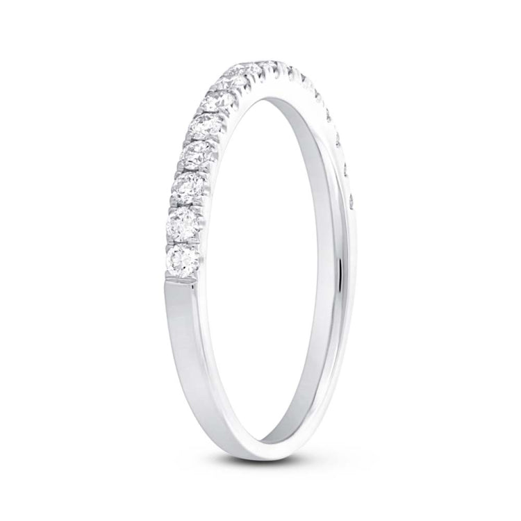 0.34ct 14k White Gold Diamond Lady's Band