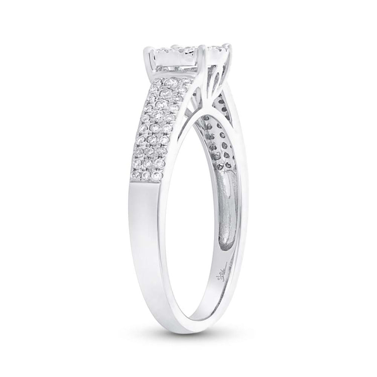 0.38ct 14k White Gold Diamond Lady's Ring