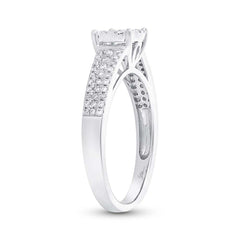 0.38ct 14k White Gold Diamond Lady's Ring