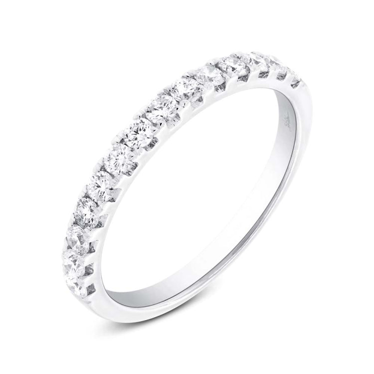 0.50ct 14k White Gold Diamond Lady's Band