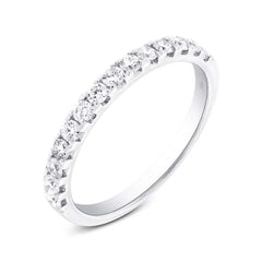 0.50ct 14k White Gold Diamond Lady's Band