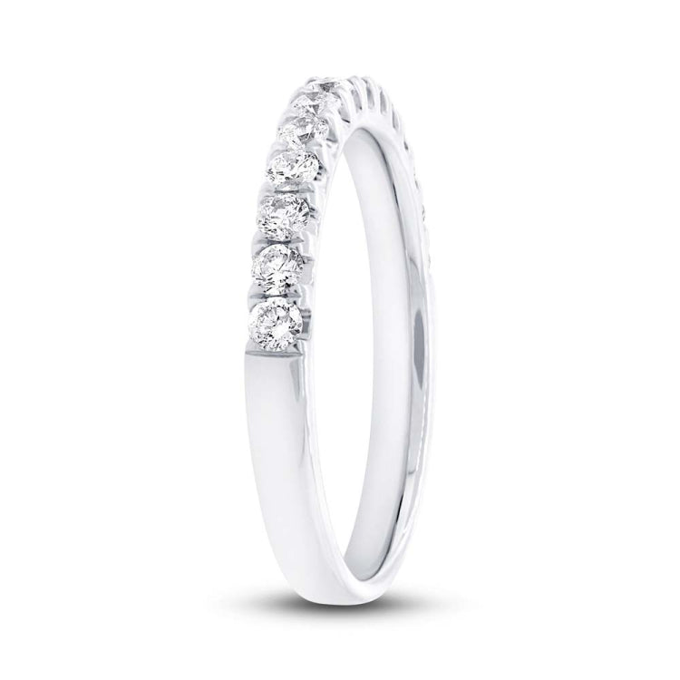 0.50ct 14k White Gold Diamond Lady's Band