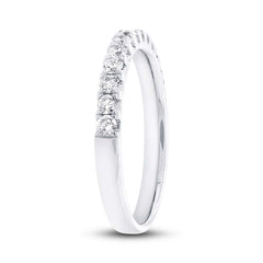 0.50ct 14k White Gold Diamond Lady's Band