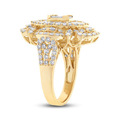 3.00ct 18k Yellow Gold Diamond Lady's Ring