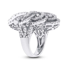5.52ct 18k White Gold Diamond Lady's Ring