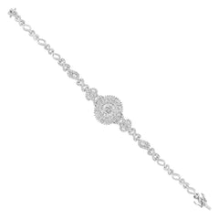 4.51ct 18k White Gold Diamond Bracelet