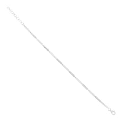 0.29ct 14k White Gold Diamond Bracelet
