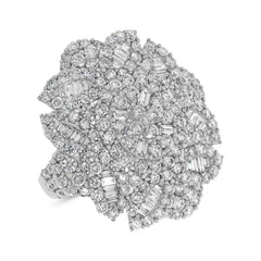 4.57ct 18k White Gold Diamond Lady's Ring