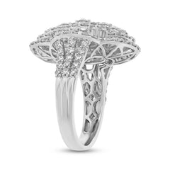 3.39ct 18k White Gold Diamond Lady's Ring