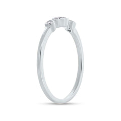 0.06ct 14k White Gold Diamond Lady's Ring