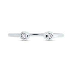 0.07ct 14k White Gold Diamond Lady's Ring
