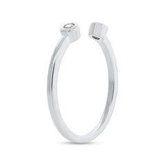 0.07ct 14k White Gold Diamond Lady's Ring